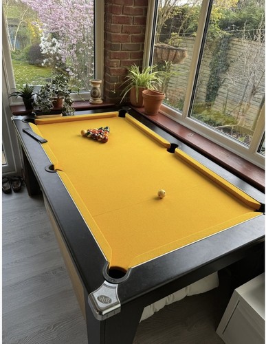 6ft pool table - pool, wood