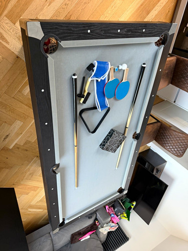 7ft pool table - pool, tennis