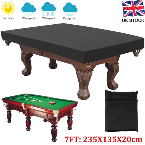 7ft billiard pool - pool, covers