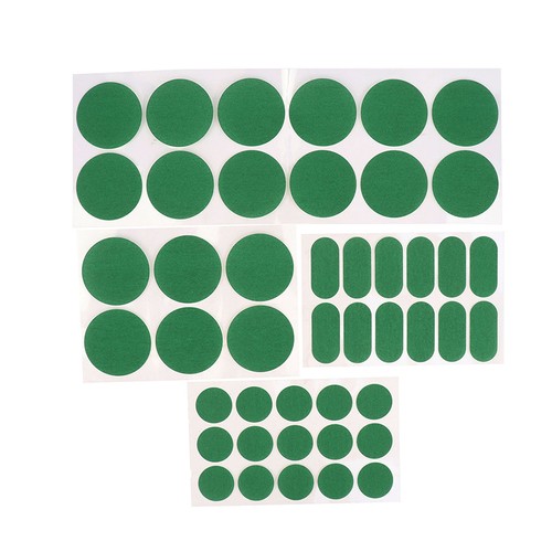 2sheets green round self - green,