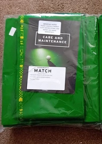 Hainsworth match 8ft pool - match,